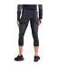 Womens/ladies In The Zone Ii Panel 3/4 Leggings Black Black Dare 2B-3