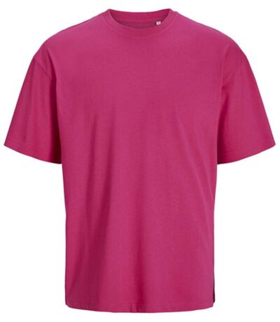 T-shirt oversize mc - JACK&JONES - Unisexe - JJ3911 - rose fuchsia