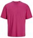 T-shirt oversize mc - JACK&JONES - Unisexe - JJ3911 - rose fuchsia