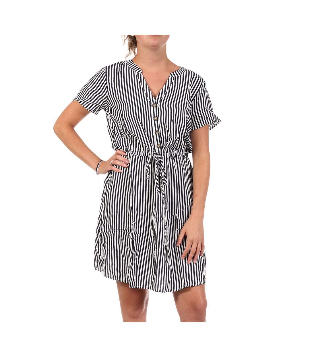 Robe rayure marine/blanc femme jdy life-1