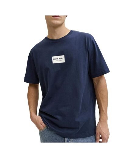 T-Shirt marine homme jack & jones jjfrank