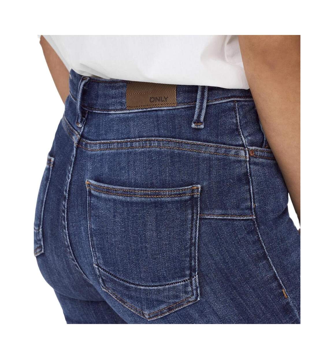 Jean bleu foncé femme only power-3