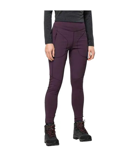 Pantalon Salmaster Femme Violet Clair Jack Wolfskin