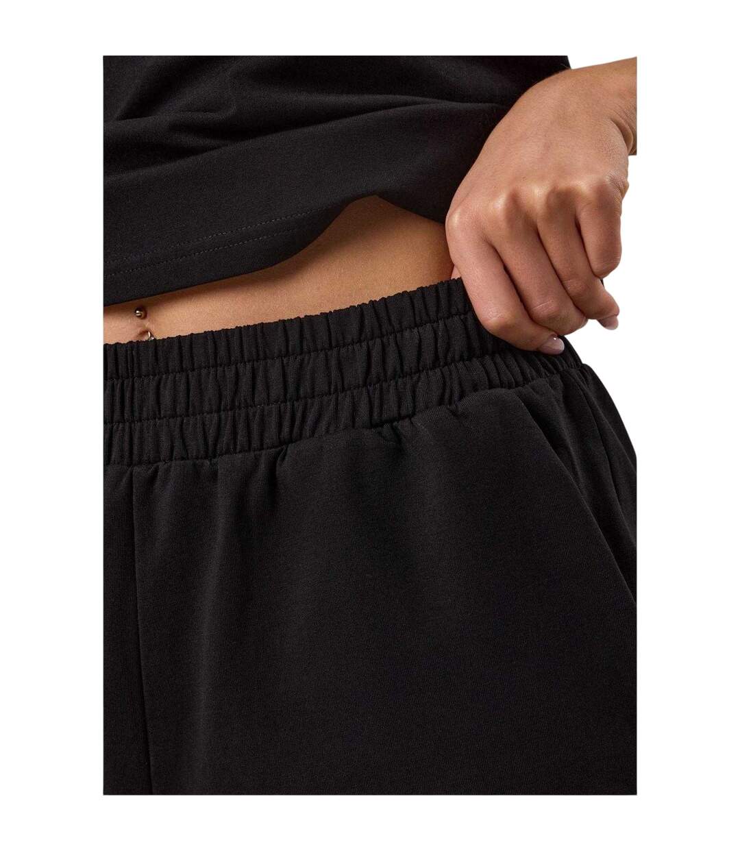 Womens/ladies Victory Shorts Black Gym King-4