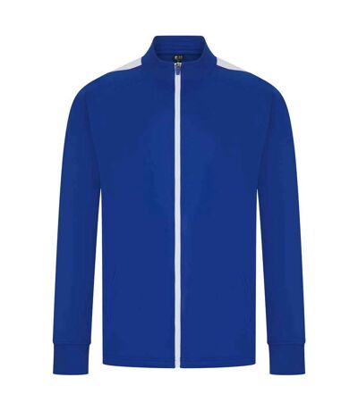 Haut de survêtement homme bleu roi / blanc Finden & Hales