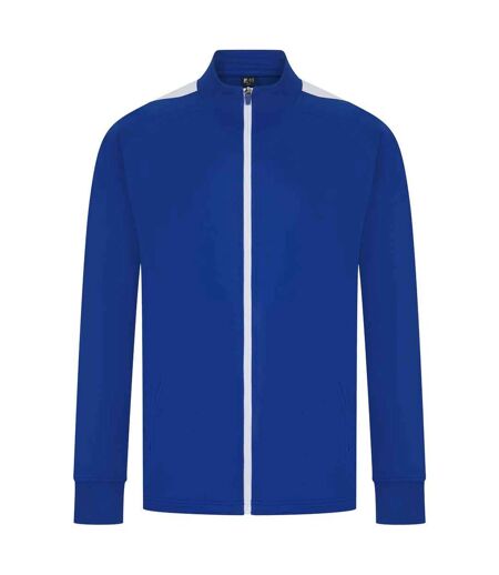 Haut de survêtement homme bleu roi / blanc Finden & Hales