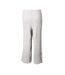 Womens/ladies meghan belted rib trousers grey marl Brave Soul