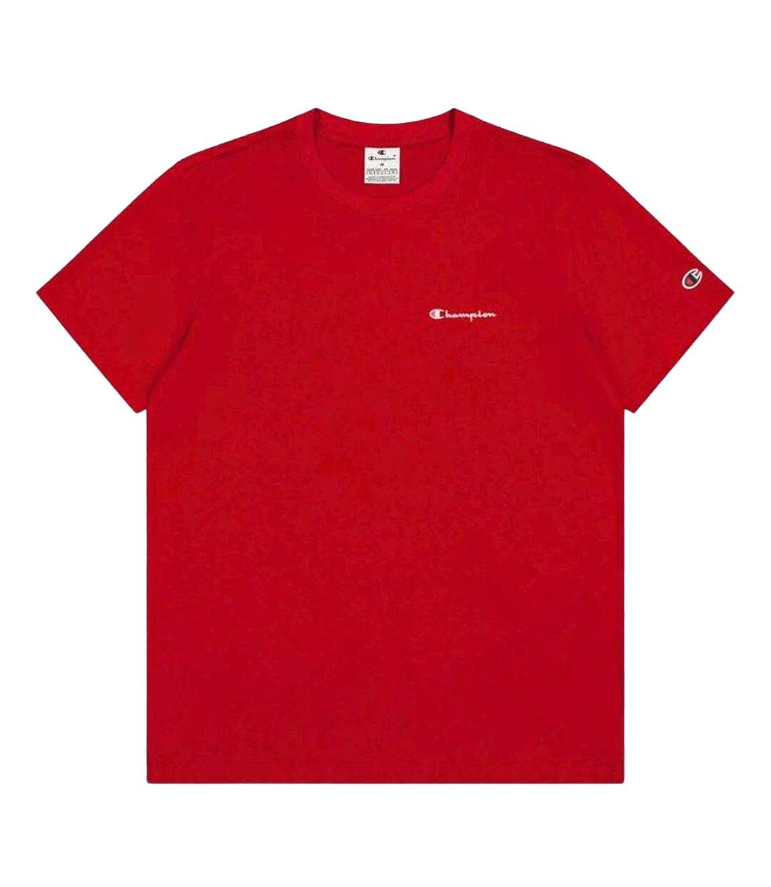 T-shirt Manches Courtes Homme Rouge Champion-2