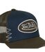 Casquette trucker avec filet effet usé avec filet et patch Used14 Vondutch-3