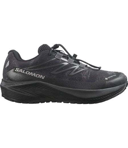 Womens/ladies Flow Gravel Gtx Trail Running Shoes Black Salomon