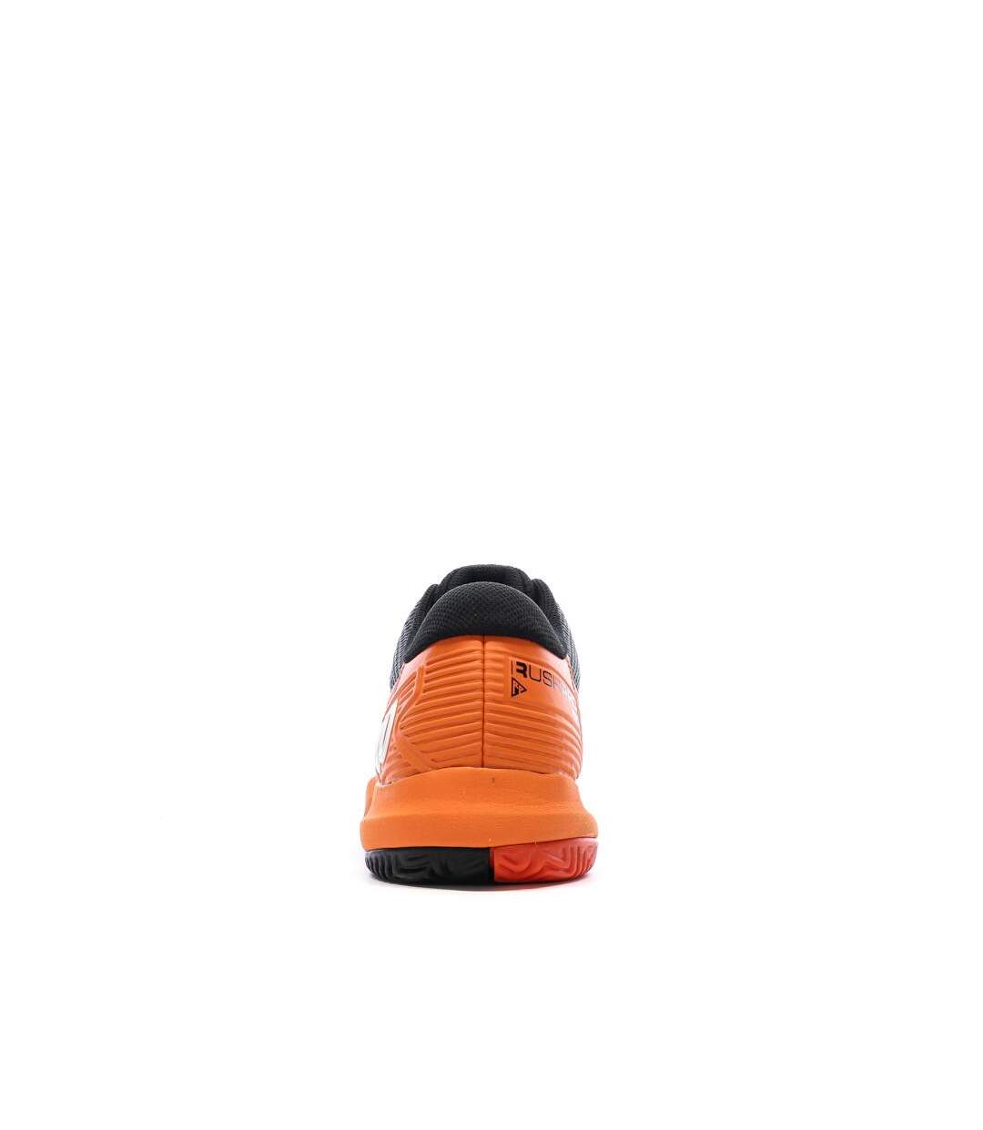 Baskets noires/oranges homme wilson rush pro-3