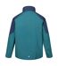 Veste imperméable calderdale homme sarcelle / bleu marine clair Regatta