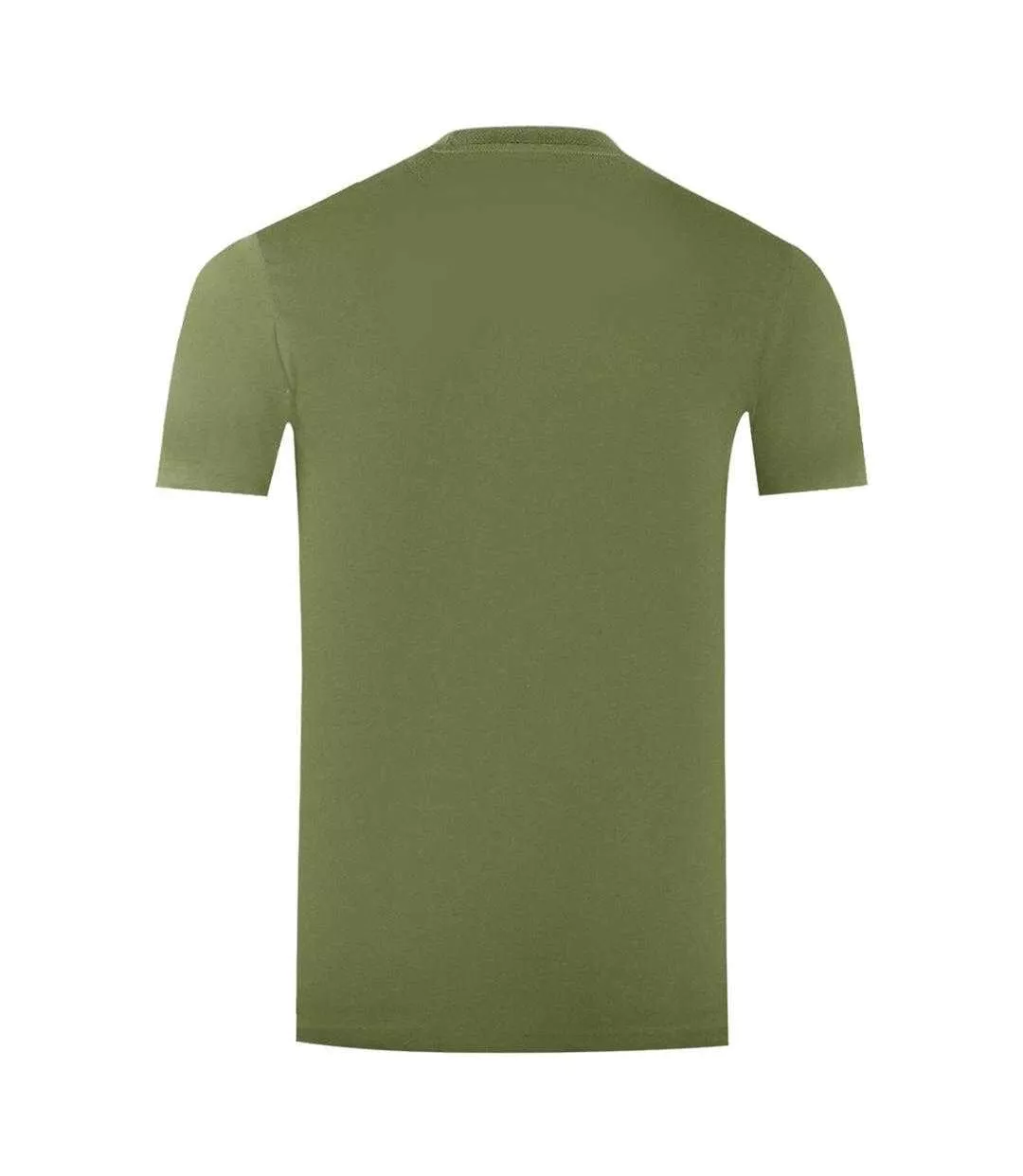 T-shirt Motif Logo London Aldis Homme Vert Aquascutum-2