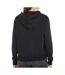 Sweat Zippe Capuche Noir Femme Tommy Hilfiger Signature - M