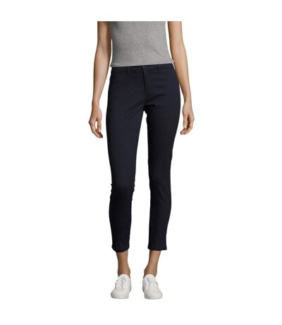 Jules Pantalon Chino Femme Bleu Marine SOLS