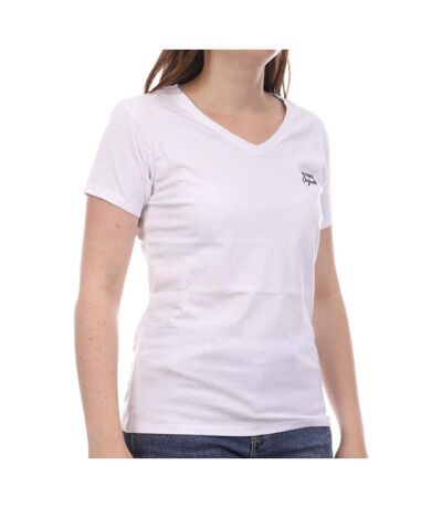 T-Shirt Blanc Femme Lee Cooper Oluva - S