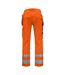 Projob Mens High-Vis Pants (Orange/Black) - UTUB814
