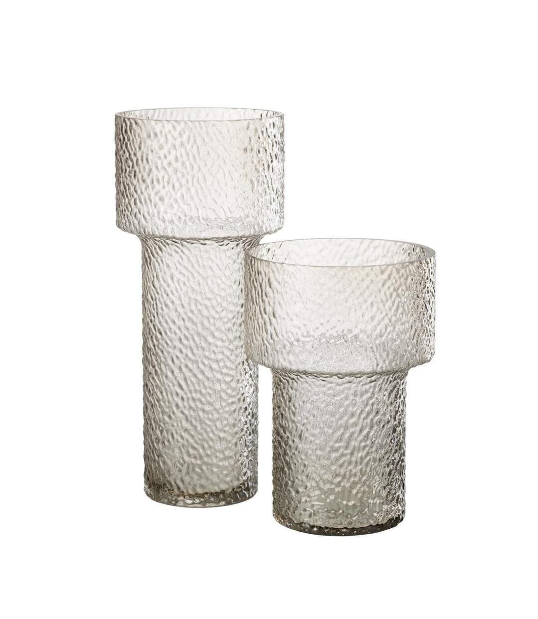 Vase Design en Verre Betty 30cm Transparent-2