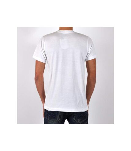 T-Shirt Us Marshall Official Blanc  Bleu Bic