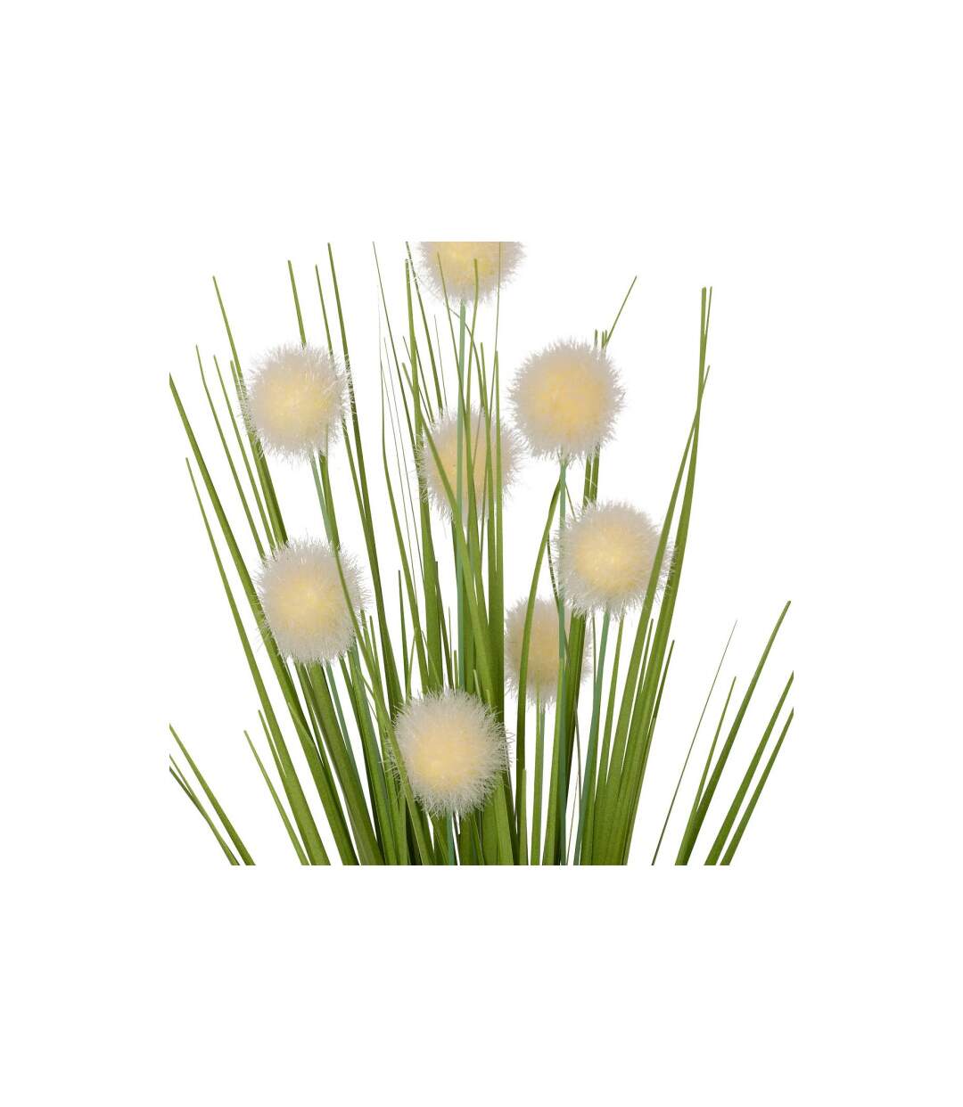 Plante Herbe Artificielle Avec Boules Lari 42cm Vert-2