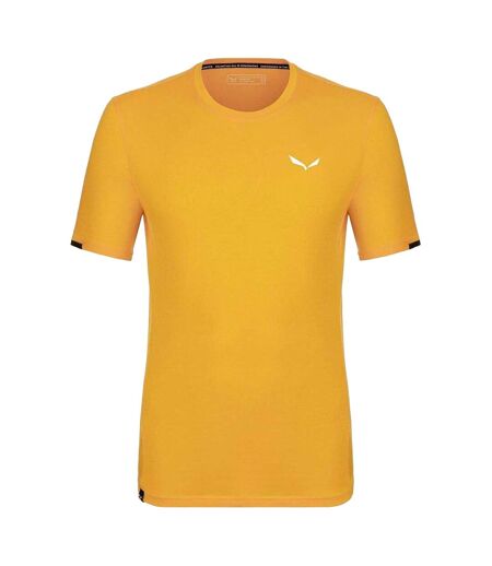 T-shirt Manches Courtes Pedroc Homme Jaune Or Salewa