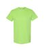 Gildan Mens Heavy Cotton Short Sleeve T-Shirt (Pack of 5) (Lime)