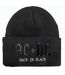 Unisex Adult Back In Black Ac/dc Beanie Black White Amplified-1
