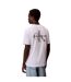 Mens Mono Back Print Regular T-shirt Bright White Calvin Klein-3