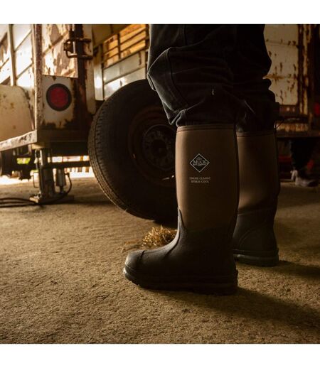 Mens Chore Classic Tall Xpress Cool Wellington Boots Bark Muck Boots