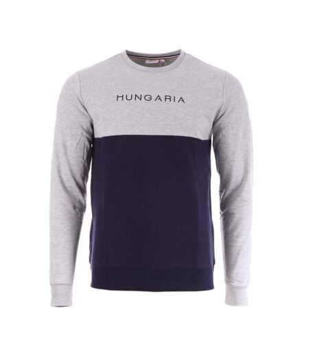 Sweat Gris/Marine Homme Hungaria Kilauea - XXL