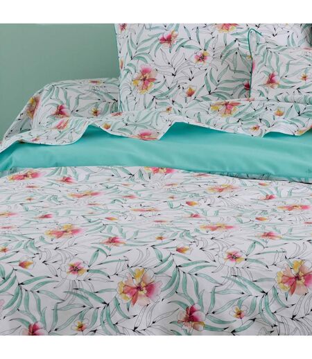 Drap plat percale de coton ROXANE