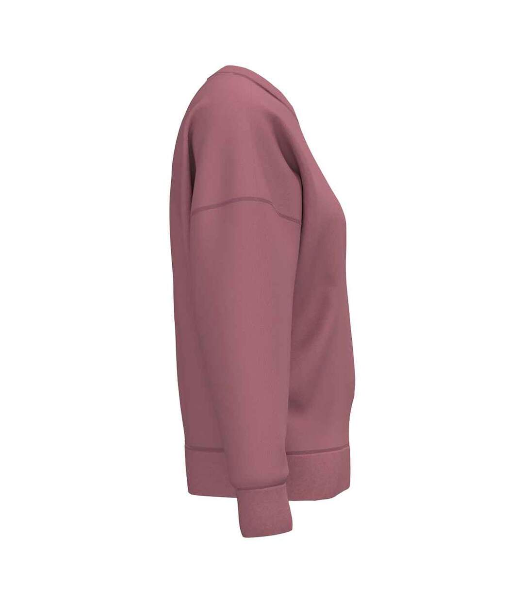 Womens/ladies Crew Neck Sweatshirt Antique Rose Native Spirit-3