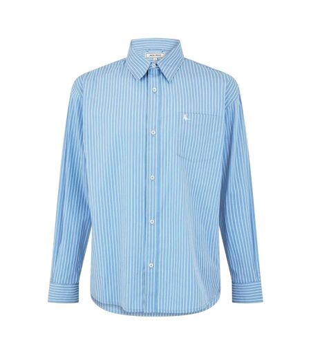 Mens Long-sleeved Shirt Sky Blue Jack Wills