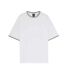 T-shirt Motif/style Uni Homme Blanc Boss-1