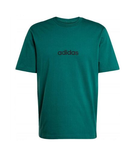 T-shirt Essentials Linear Homme Vert Adidas