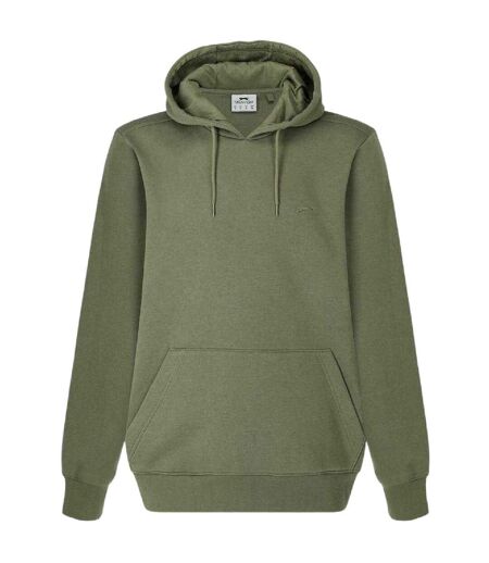 Mens Fleece Hoodie Khaki Slazenger