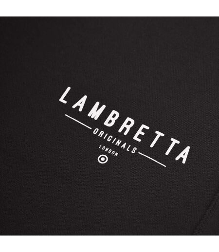Mens aw24 logo jogging bottoms black Lambretta