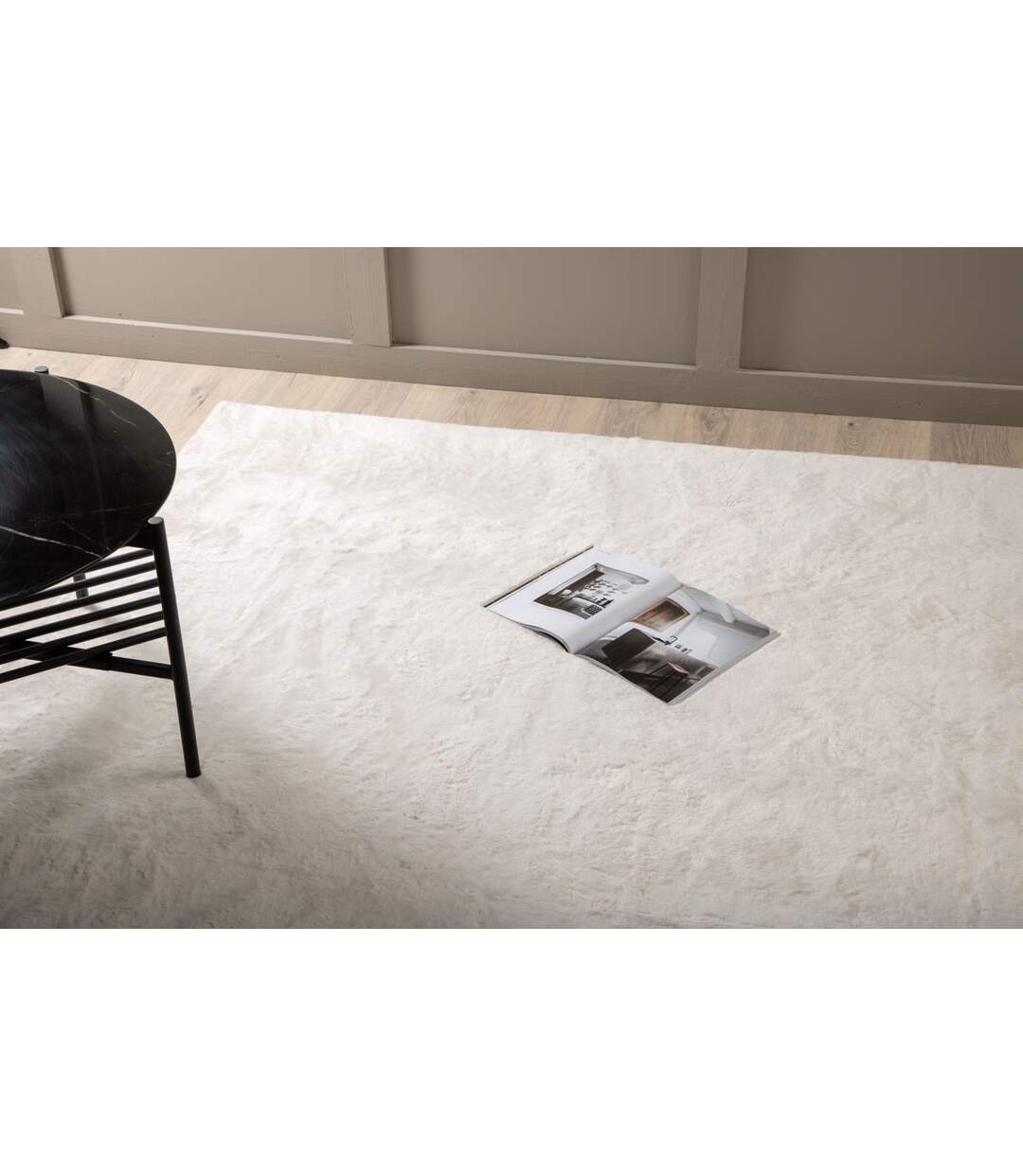 Tapis Design Nina 200x300cm Blanc-4