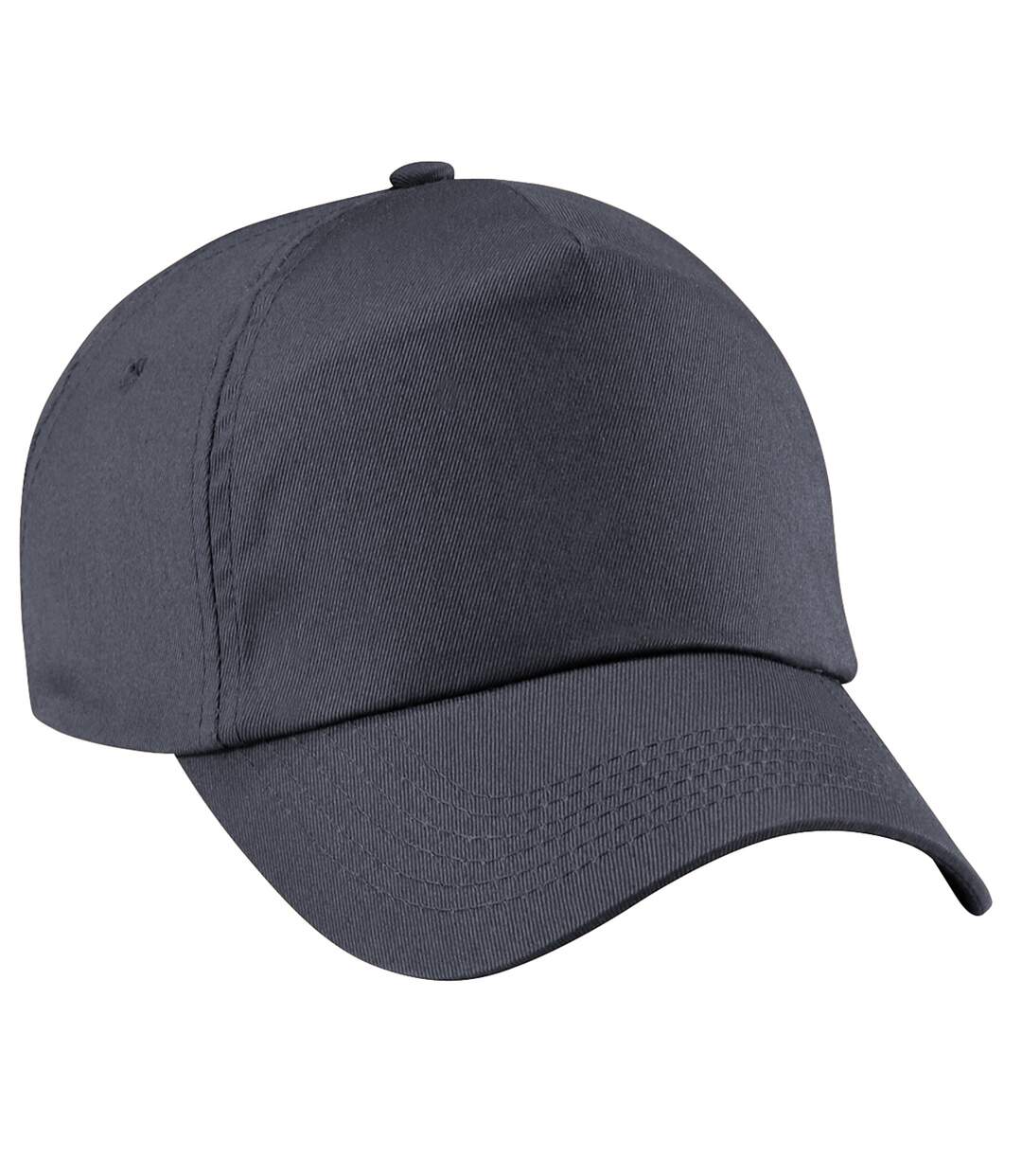 Casquette de baseball 100% coton adulte unisexe gris graphite Beechfield-1