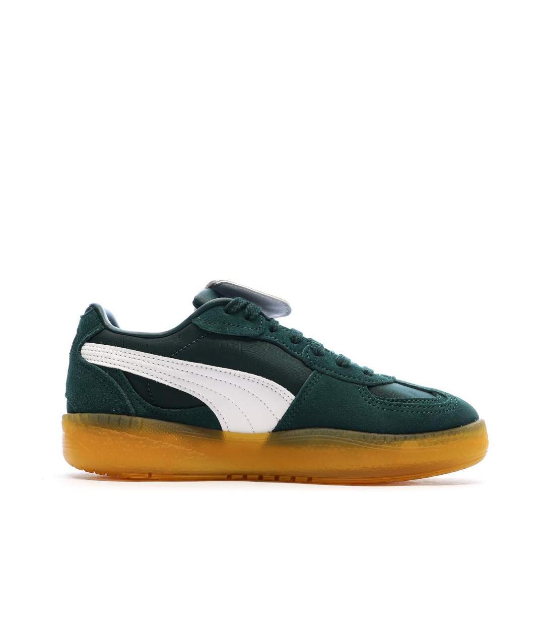 Baskets verte foncé homme puma palermo-2