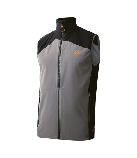 Mens Latitudinal Iii Gilet Black Granite Grey Dare 2B