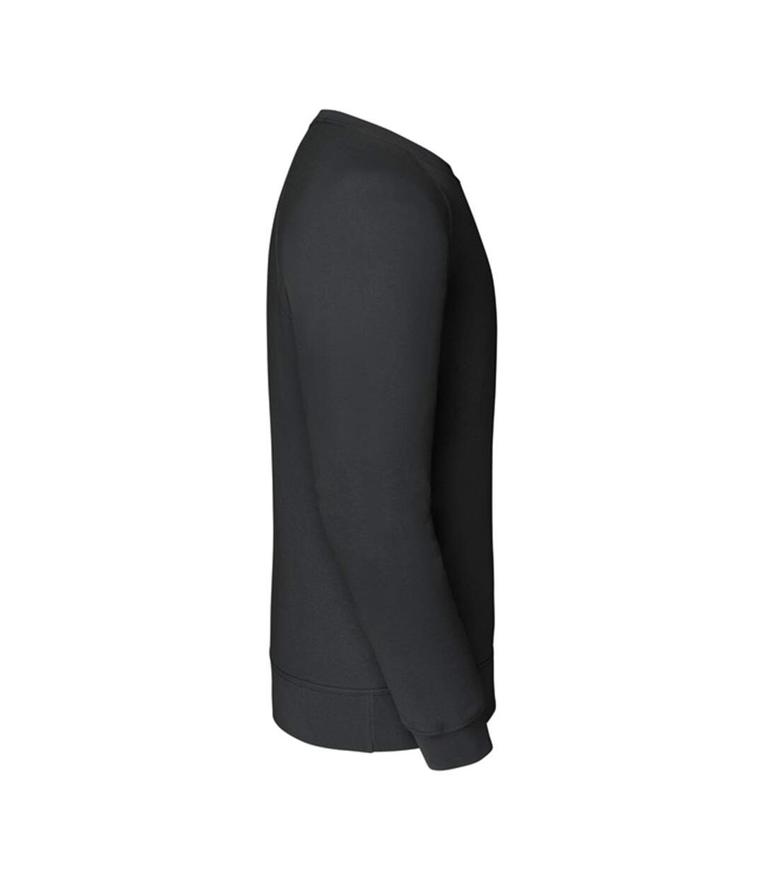 Sweat Classic Adulte Graphite Clair Uni Fruit Of The Loom-3