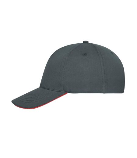 Casquette Graphite Rouge Myrtle Beach