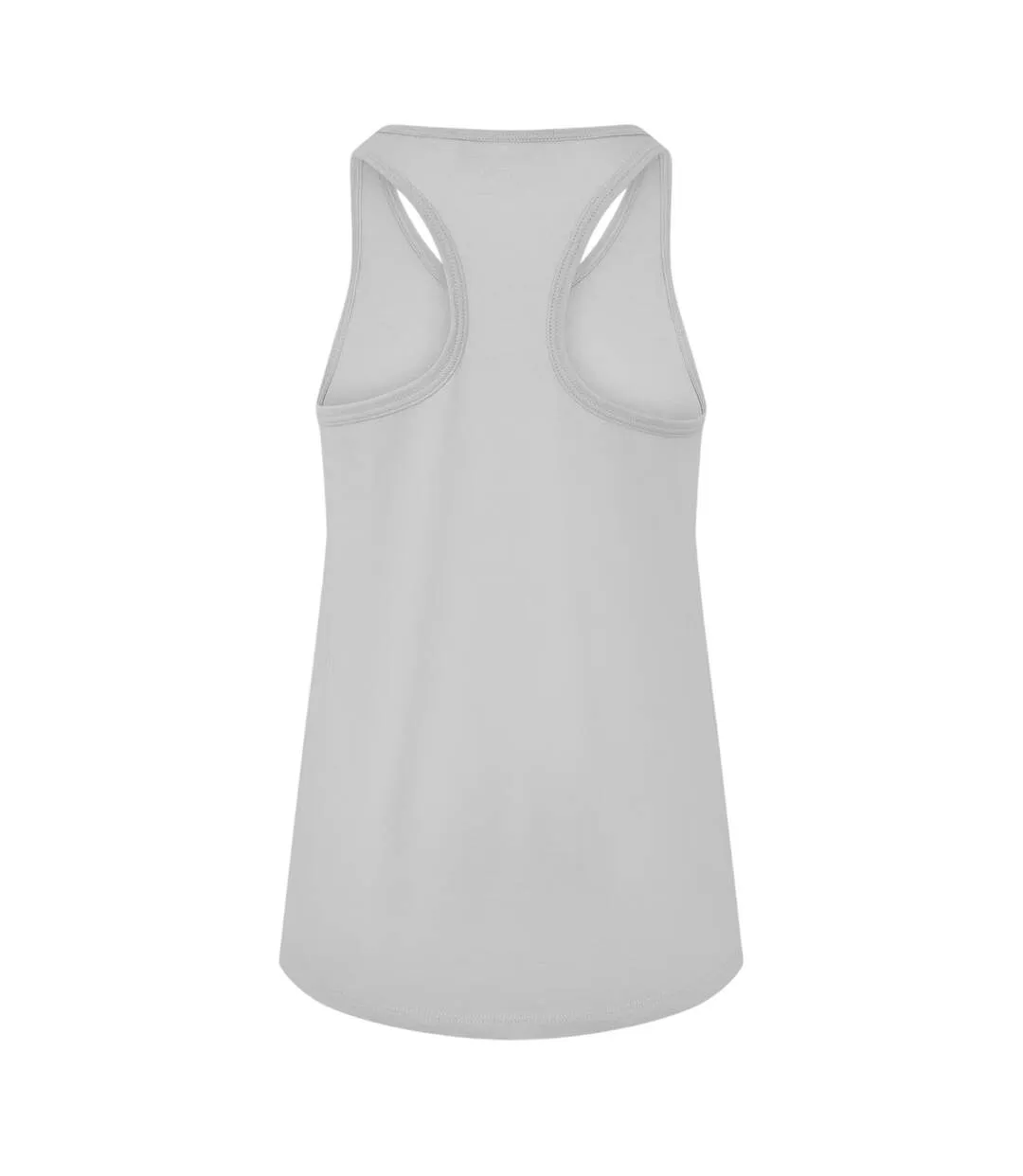 Débardeur Femme Gris Chiné USA-3