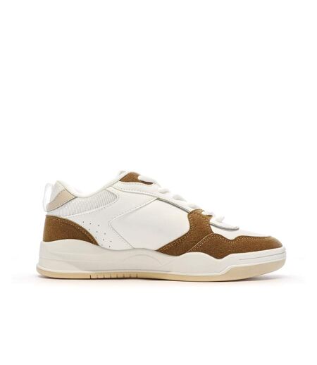 Baskets blanches/beiges/camel homme umbro tywen