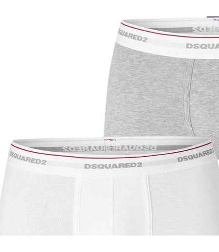 Pack Of 3  Mens Boxer Briefs  Black Grey White DSquared2