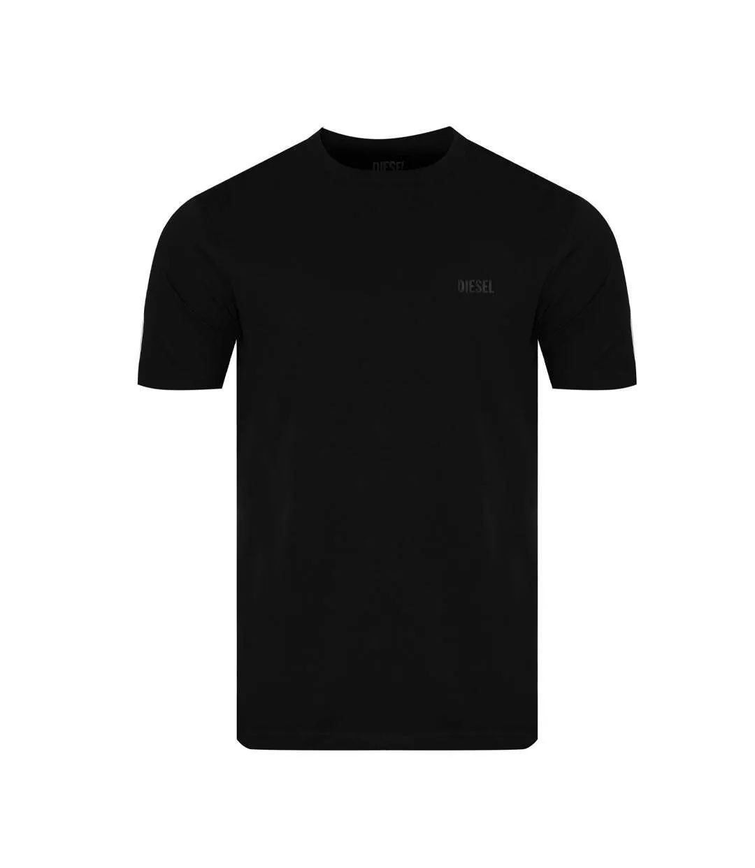 T-shirt noir homme diesel just a18997-1