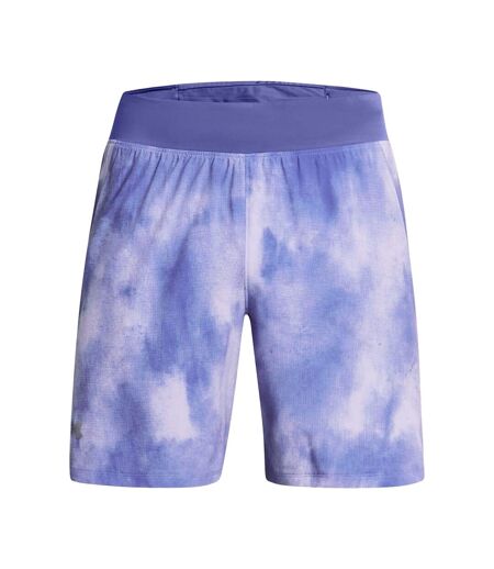Short launch pro homme violet Under Armour
