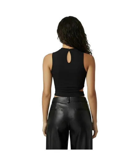 Débardeur Motif/style Découpé Femme Noir Jack Wills