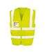 SAFE-GUARD by Result Unisex Adult Security Vest (Fluorescent Yellow) - UTRW8285